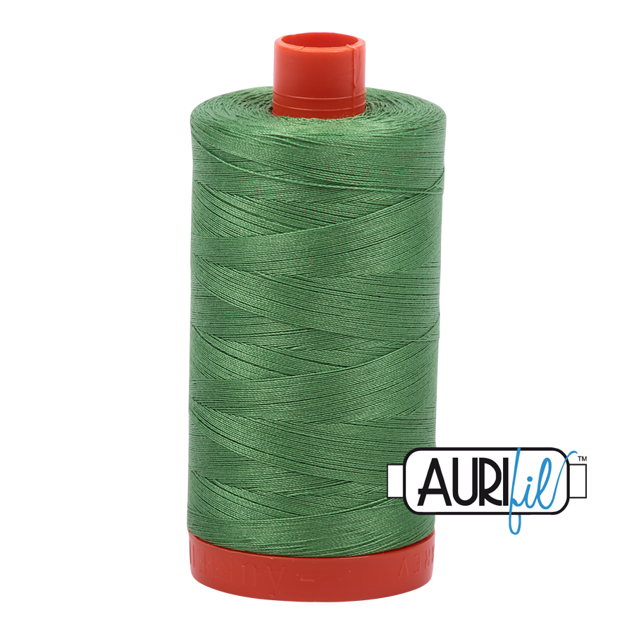 Col. #2884 Green Yellow - Aurifil 50 Weight, Thread Length: 1300M spool