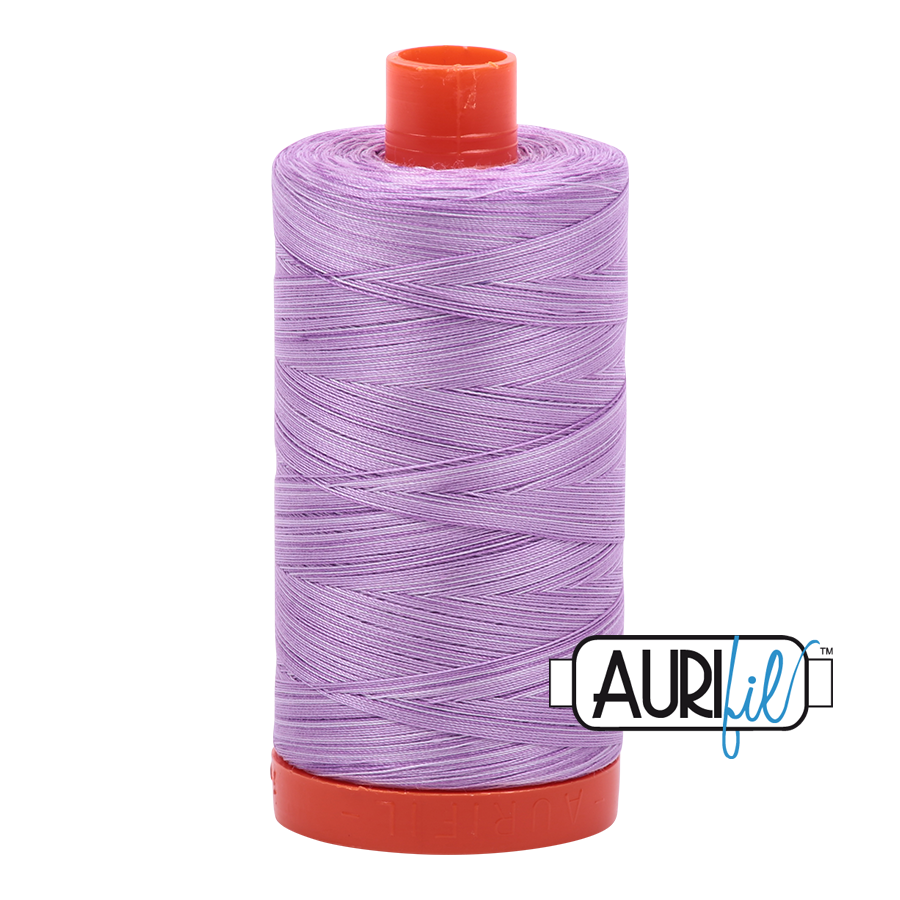 Col. #3840 French Lilac - Aurifil 50 Weight, Thread Length: 1300M spool