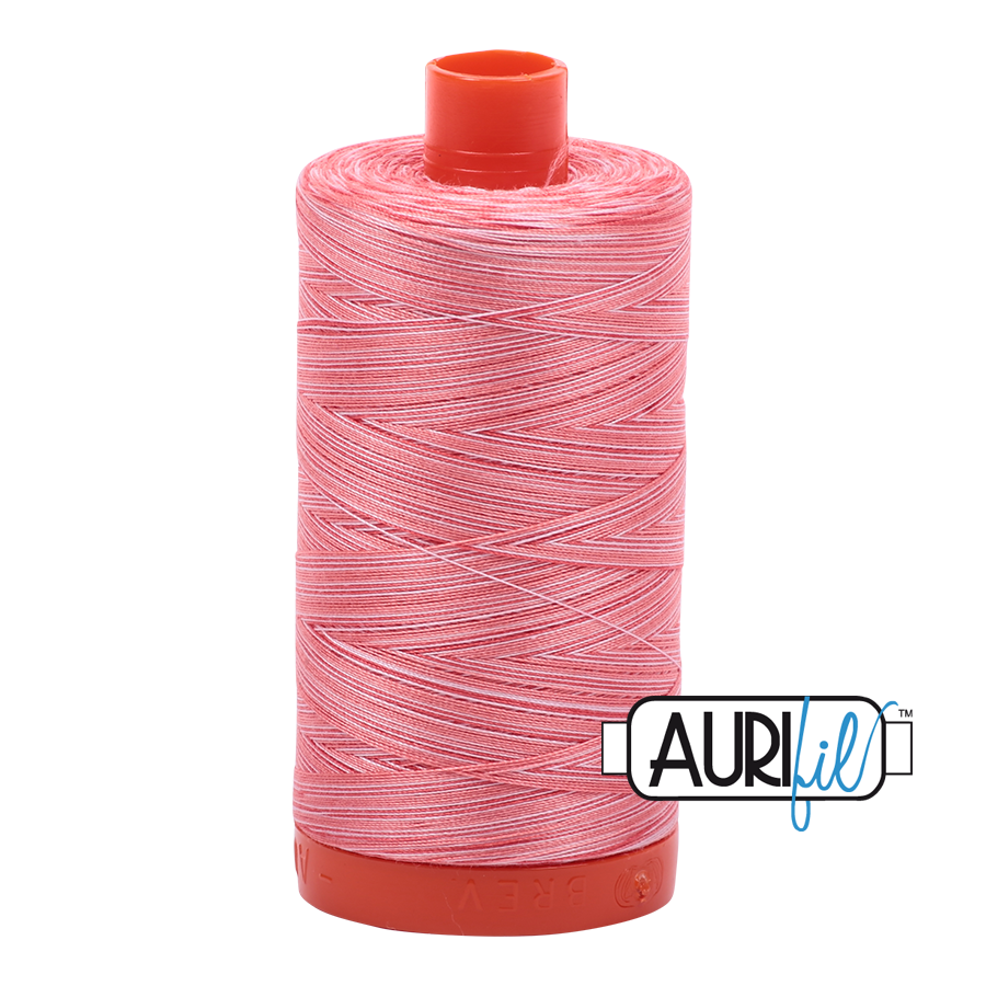 Col. #4250 Flamingo - Aurifil 50 Weight, Thread Length: 1300M spool