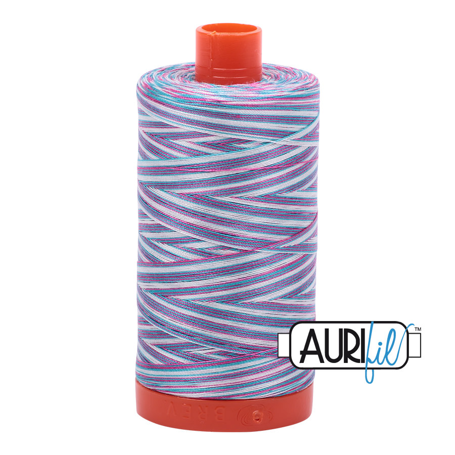 Col. #4647 Berrylicious - Aurifil 50 Weight, Thread Length: 1300M spool