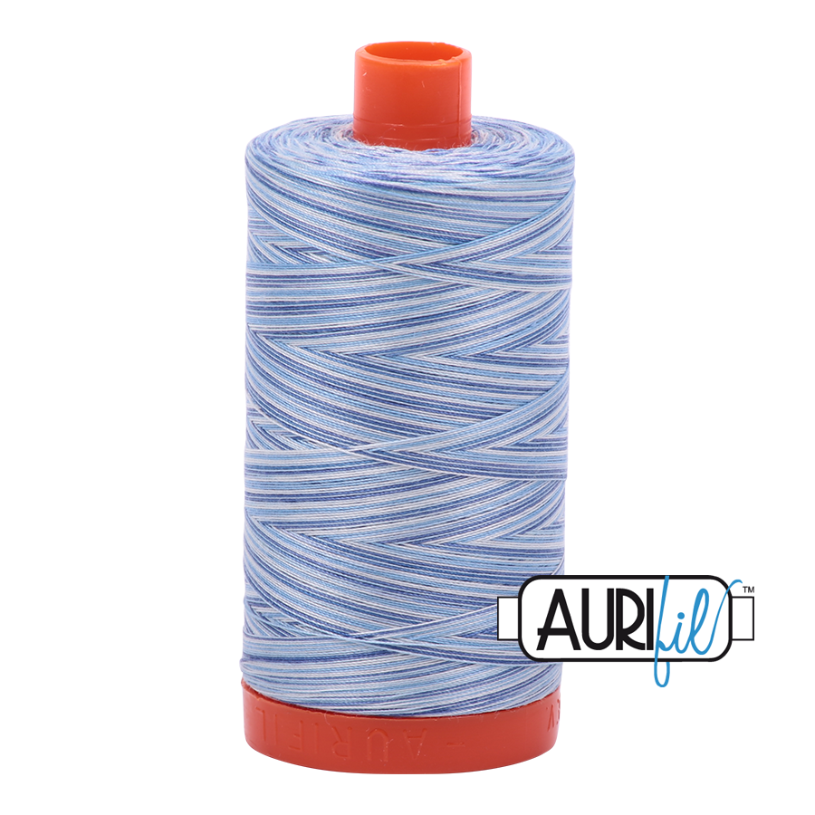 Col. #4655 Storm at Sea - Aurifil 50 Weight, Thread Length: 1300M spool