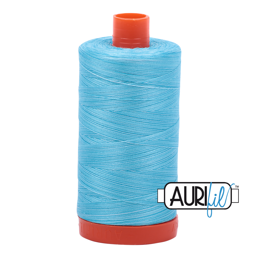 Col. #4663 Baby Blue Eyes - Aurifil 50 Weight, Thread Length: 1300M spool