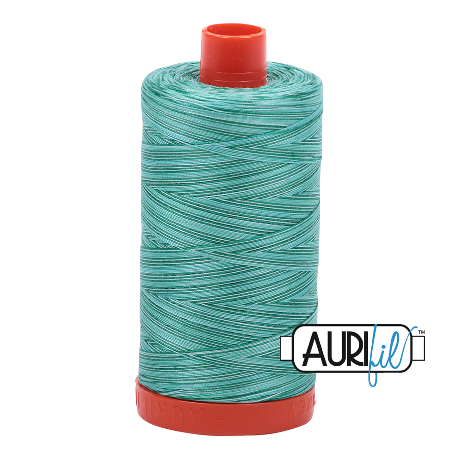Col. #4662 Creme de Menthe - Aurifil 50 Weight, Thread Length: 1300M spool