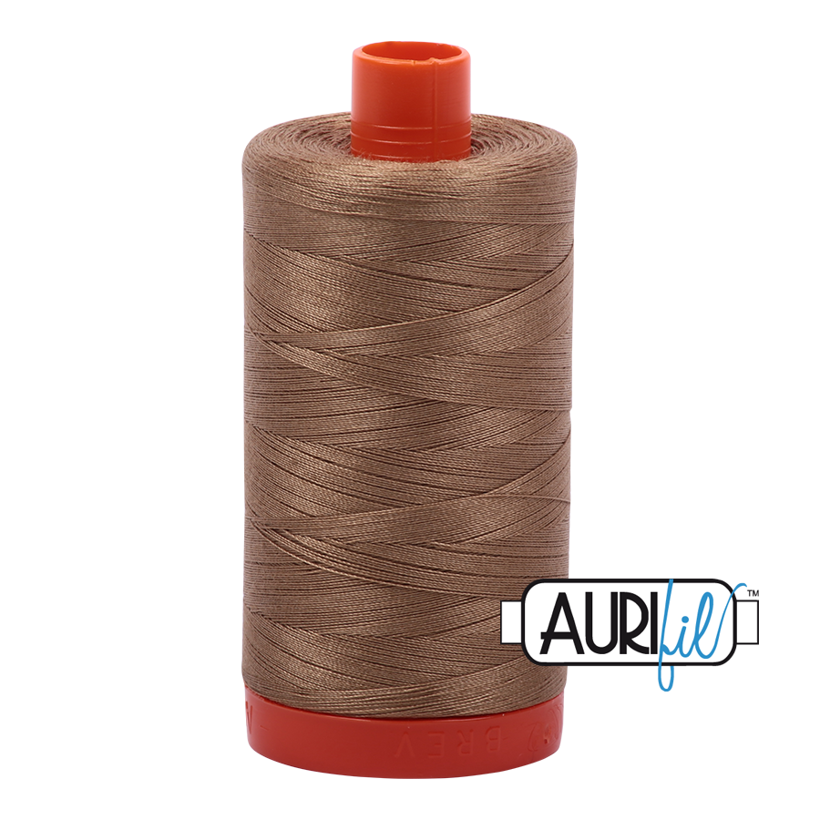 Col. #6010 Toast - Aurifil 50 Weight, Thread Length: 1300M spool
