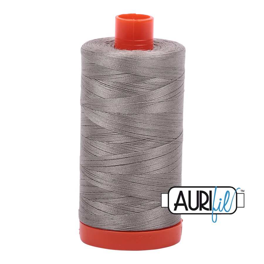 Col. #6732 Earl Gray - Aurifil 50 Weight, Thread Length: 1300M spool