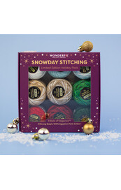Snowday Stitching - #8 Eleganza™ Egyptian Perle Cotton Snowday Stitching - #8 Eleganza™ Egyptian Perle Cotton