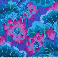 Lake Blossoms - Kaffe Fassett Collective Fabric Lake Blossoms - Kaffe Fassett Collective Fabric