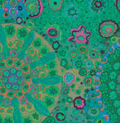 Millefiore - Kaffe Fassett Collective Fabric Millefiore - Kaffe Fassett Collective Fabric