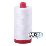 Col. #2024 White - Aurifil 12 Weight