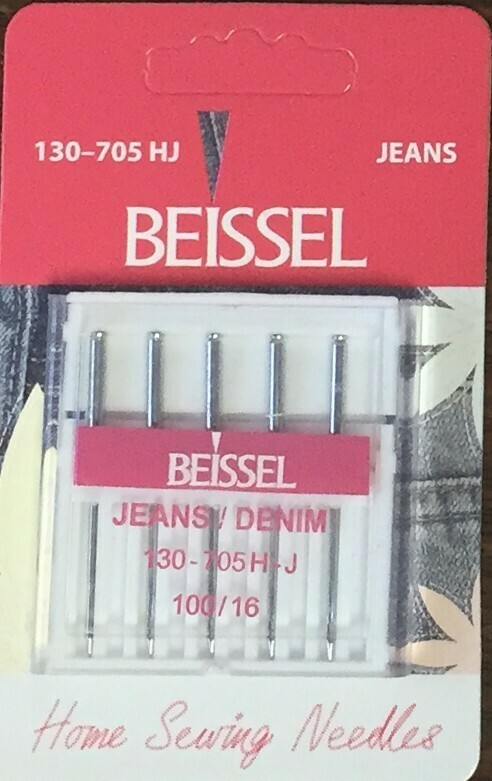 Beissel Denim Needles Size 100/16