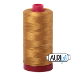 Col.# 2975 Brass - Aurifil 12 Weight