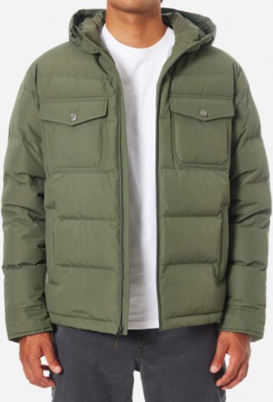 OTG SUMMIT HOODED DOWN JACKET