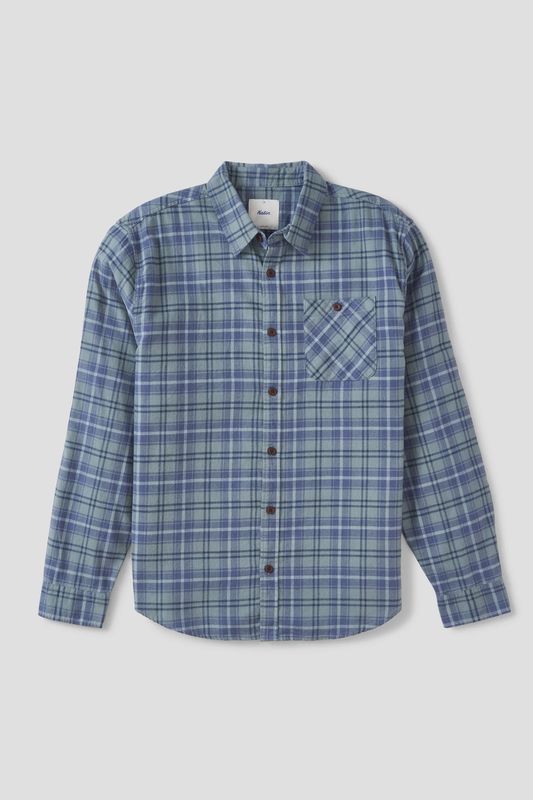 DEREK FLANNEL BLUE