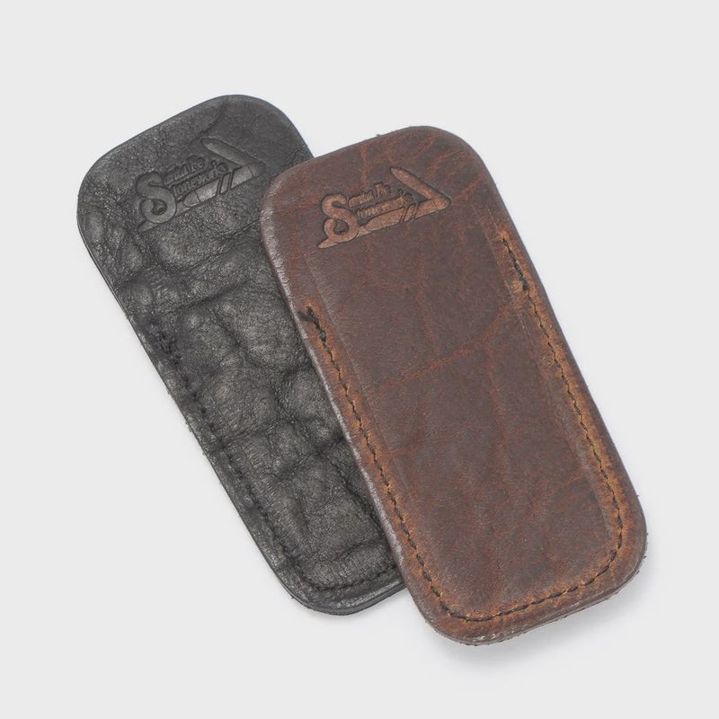 Buffalo Hide Knife pouches-Black