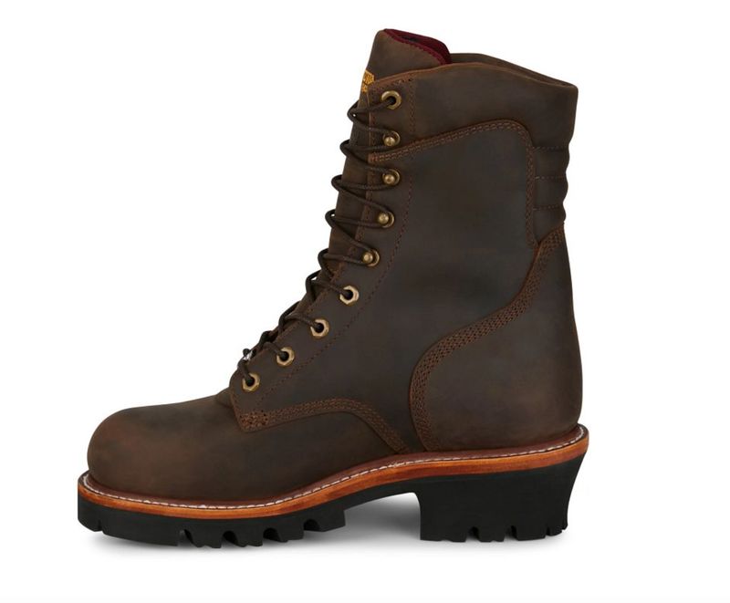 SUPER LOGGER 9" BROWN