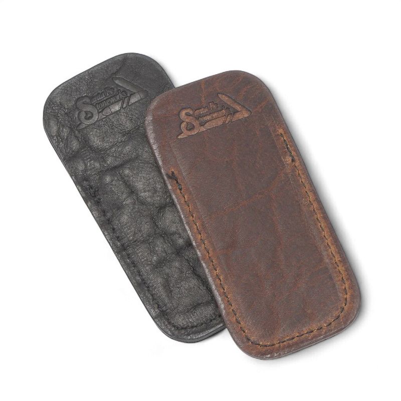Buffalo Hide Knife pouches-Black