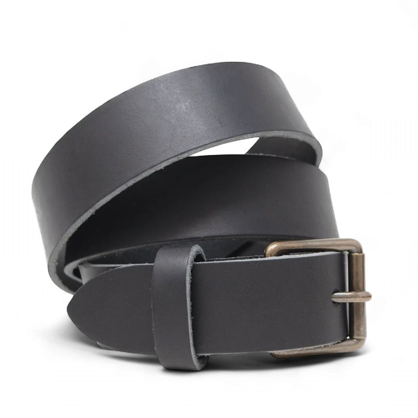 BELT-FULL GRAIN LEATHER BLACK N2652