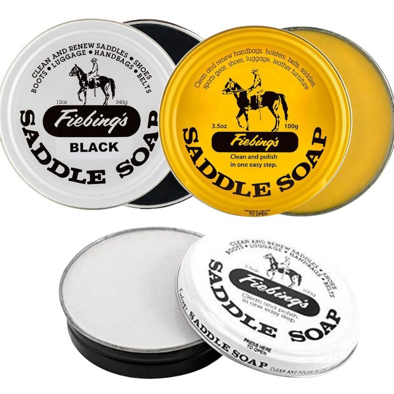 FSSPW  WHITE SADDLE SOAP