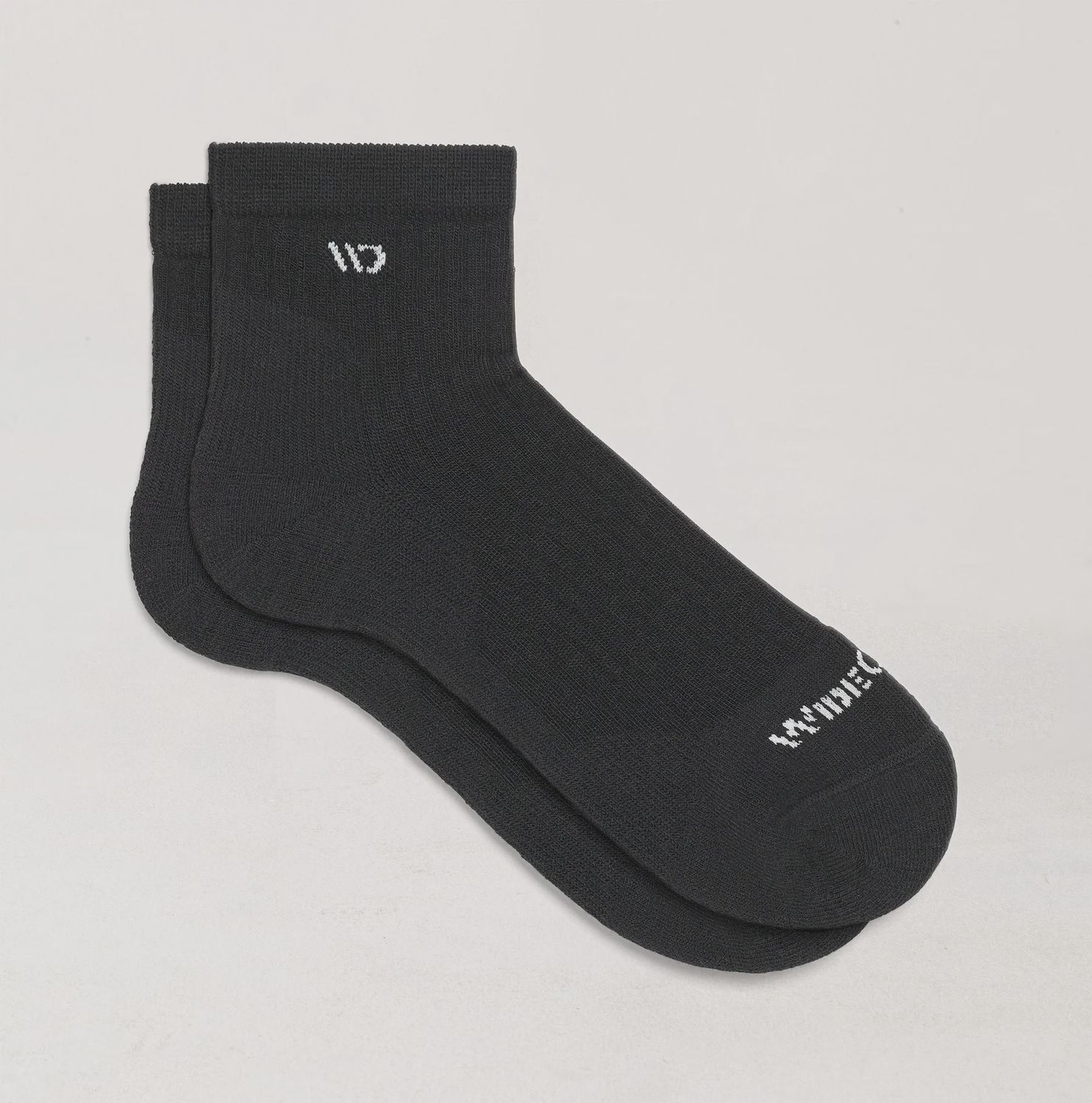 Men's Solid Cushioned Quarter Socks
