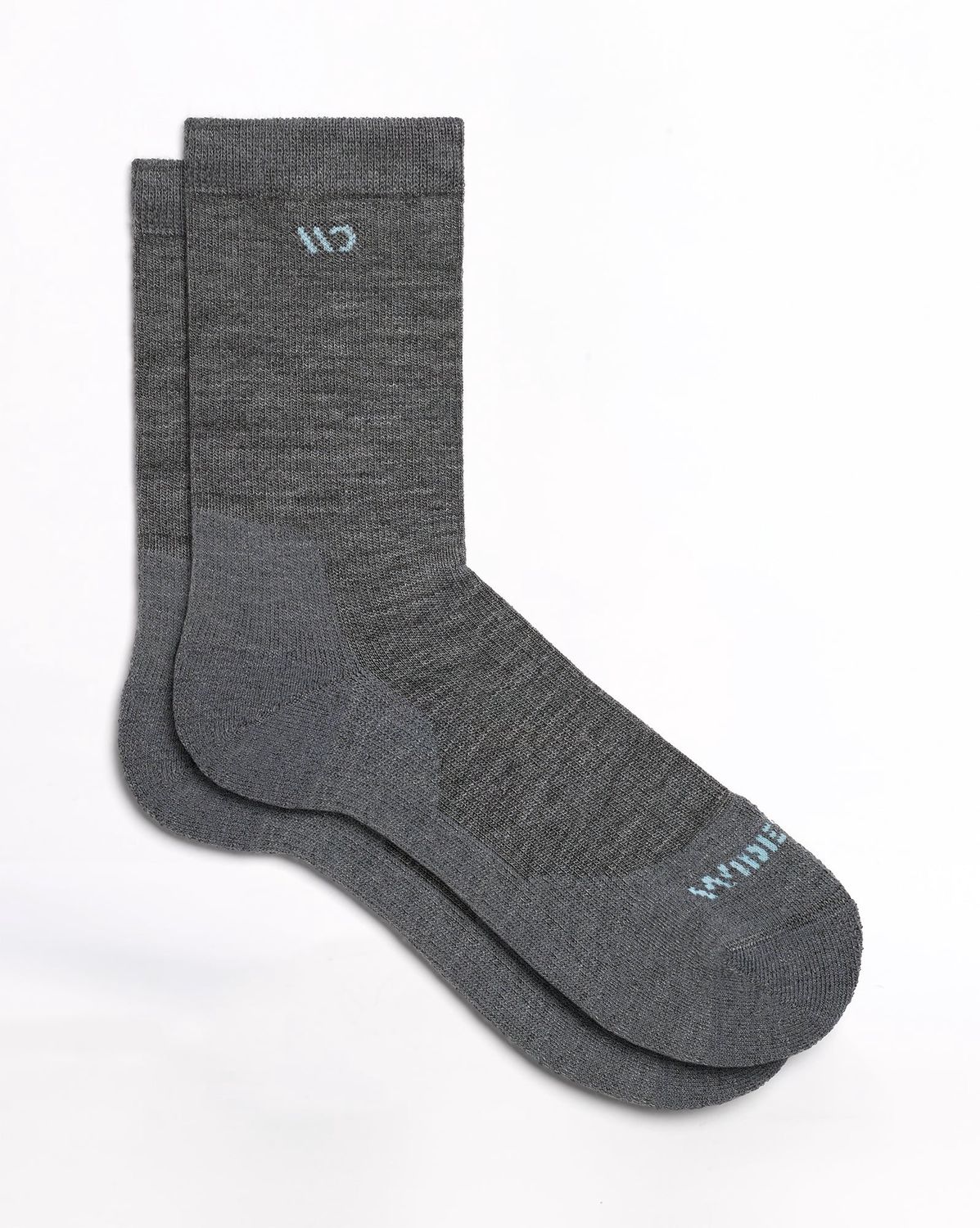 Women's Solid Cushioned Crew Socks