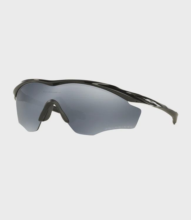 M2 XL POLISHED BLACK FRAME W/ GREY LENSES