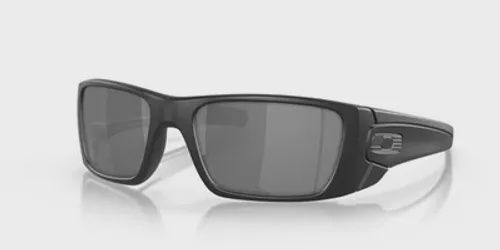 FUEL CELL SI MATTE BLACK STEEL FLAG FRAME W/ BLACK IRIDIUM LENSES