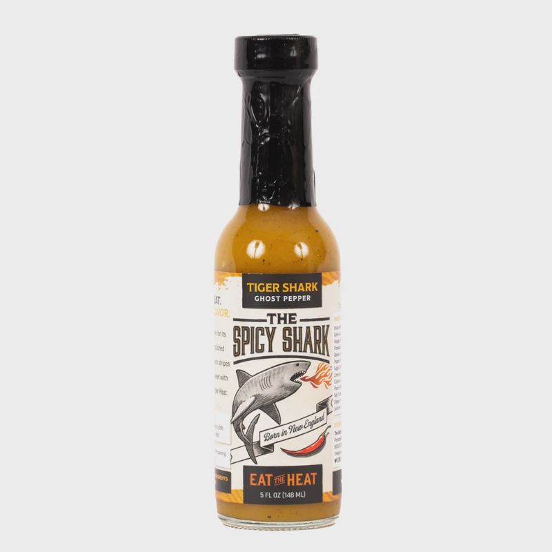 TIGER SHARK GHOST PEPPER HOT SAUCE