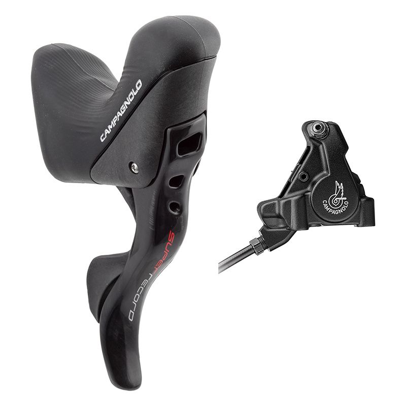CAMPAGNOLO SHIFTER EP19 SUPER RECORD HYD DISC EP RH 12s w/CALIPER/FLAT MOUNT f/140mm NO ROTORorBRACKET