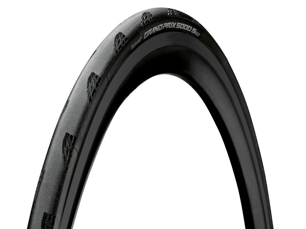 Continental Grand Prix Tires Grand Prix 5000 S TR 700 x 25 Black-BW + Black Chili