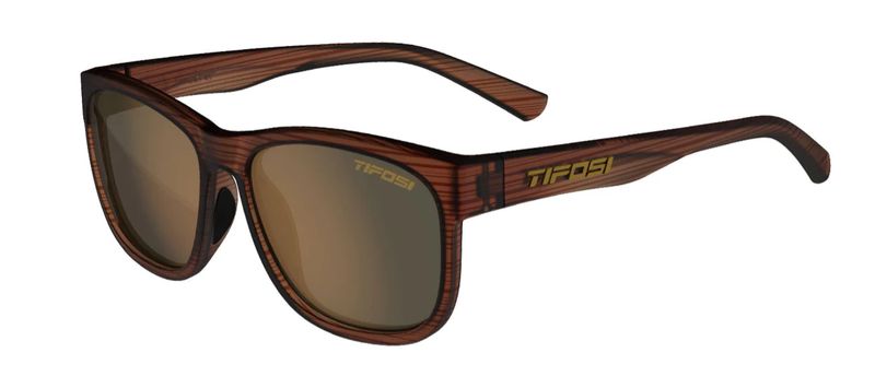 Swank XL, Woodgrain Polarized Sunglasses
