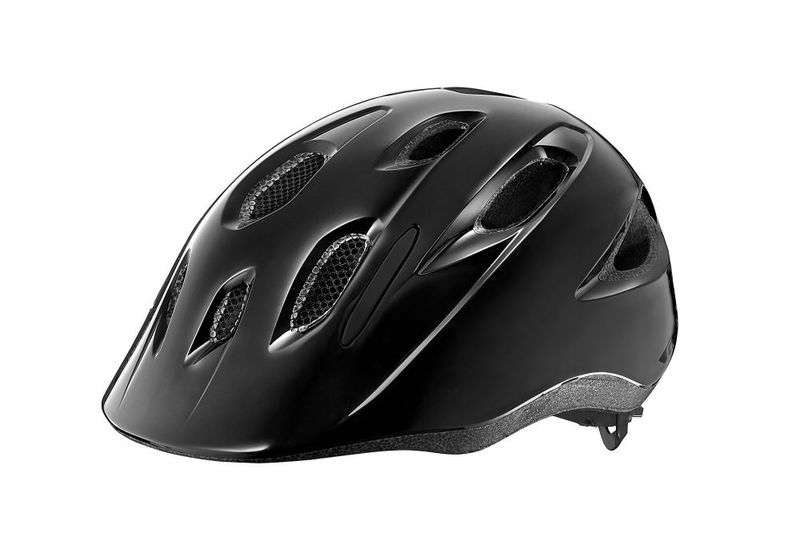 Giant Hoot Youth Helmet OSFM ARX Gloss Black (w/ Bug Net)