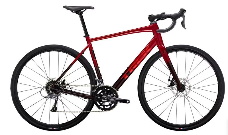 Domane AL 2 49 Crimson to Dark Carmine Fade