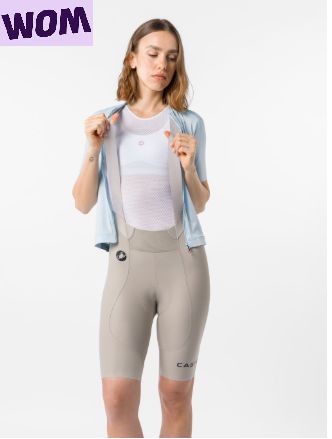 Castelli Espresso 2 W DT Bibshort S Clay Color