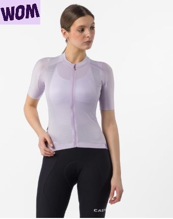 CASTELLI ESPRESSO 2 W JERSEY WOMEN'S XS PURPLE MIST