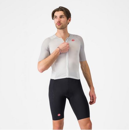 FREE SANREMO 3 SUIT SHORT SLEEVE L WHITE/BLACK