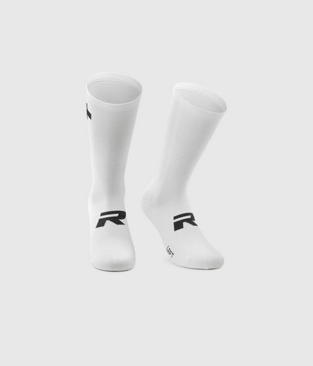 R Socks S11 Twin Pack , 0 White