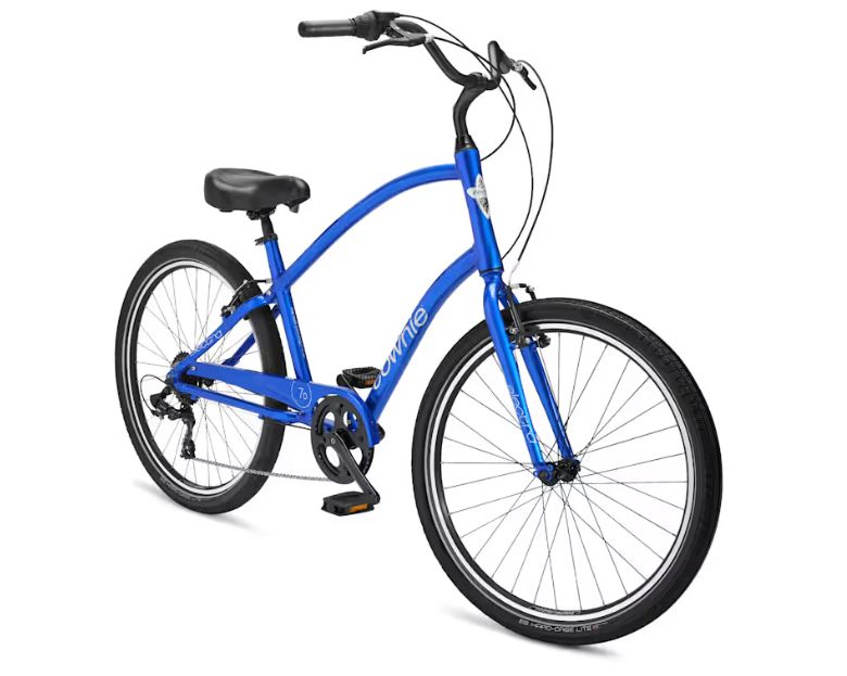 Townie 7D Step Over 26 Hyper Blue