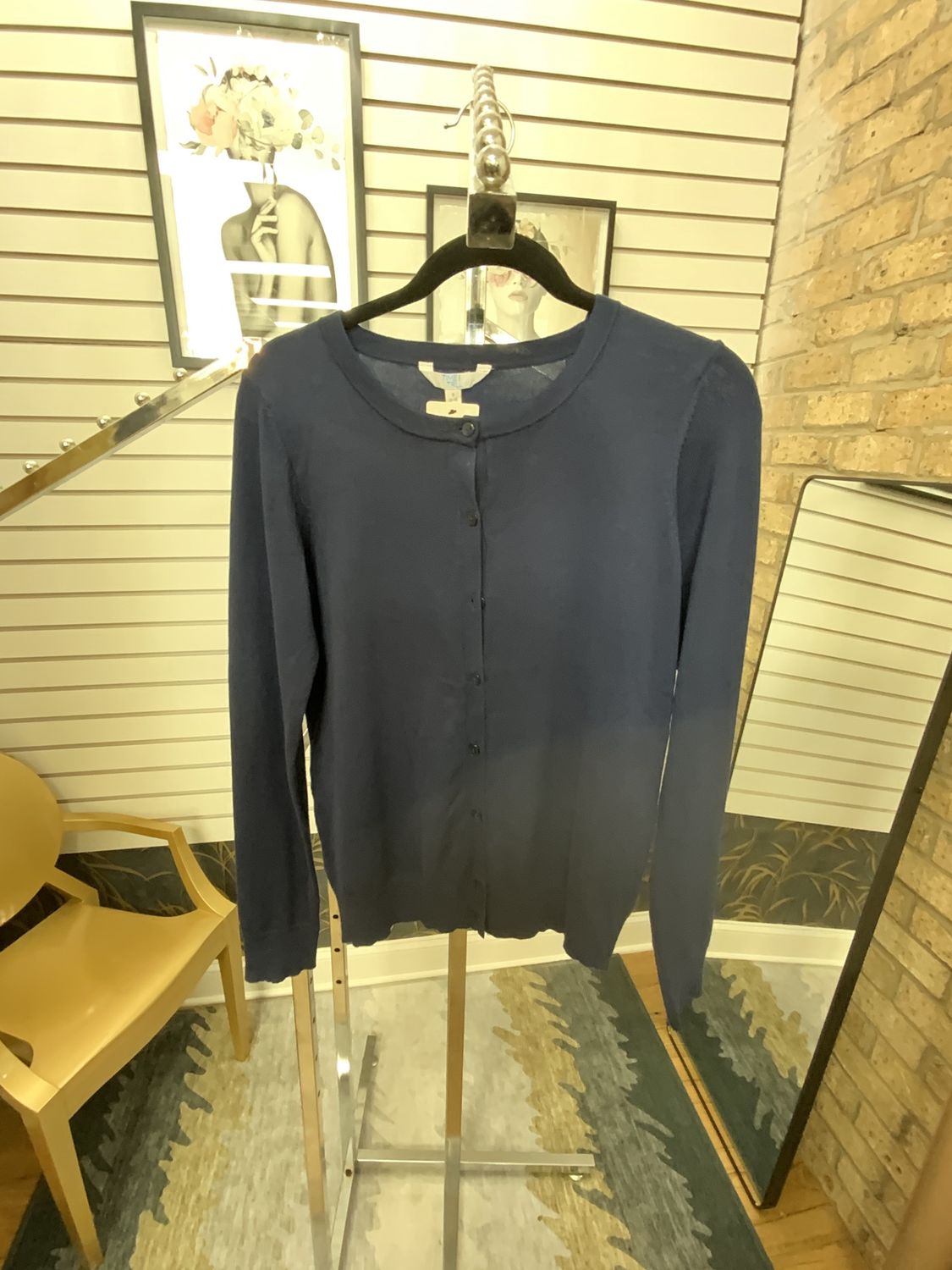 Women Sweater Blue Reg $ 19.48