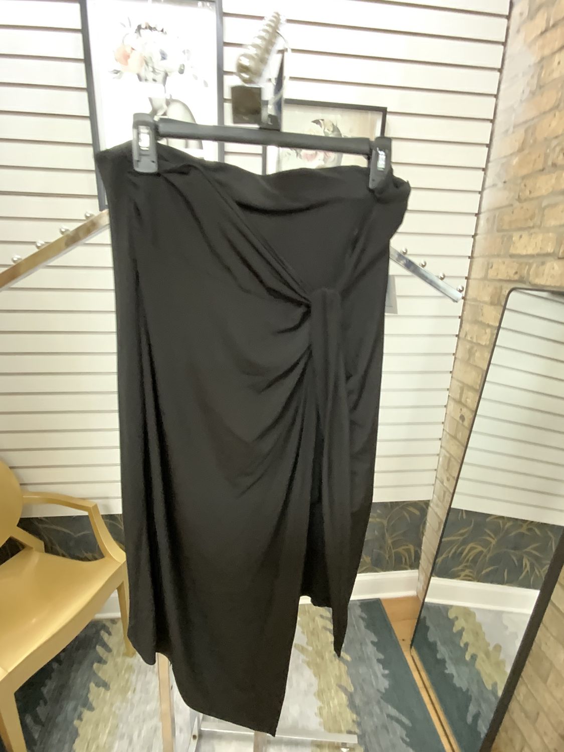 Woman Skirt Black Size XL