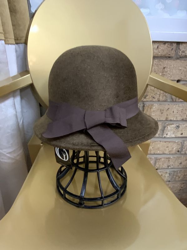 Hat Dark Tan Taupe