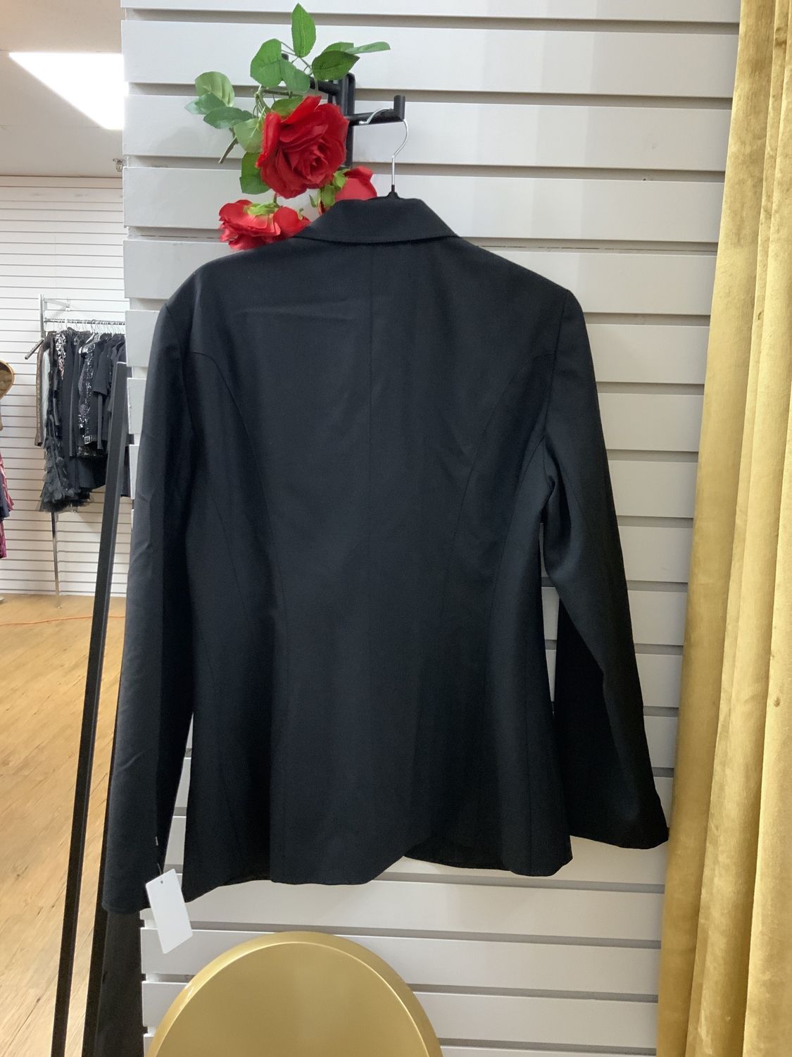 Woman Black Jacket Size 10