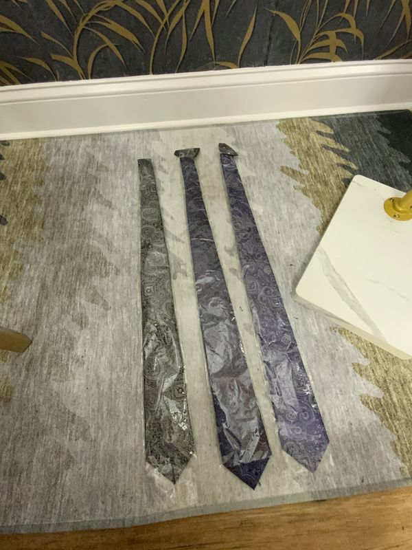 Men's Micro Fiber Poly Woven Regular Tie