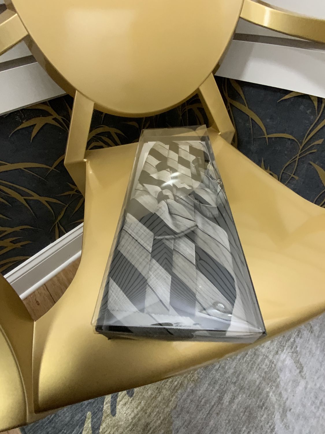 Men's Cummerbund and Bow Tie Set Gray and Black Silk