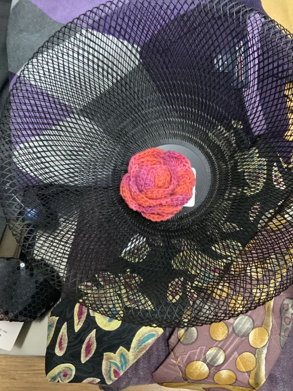 Woman Rose Crochet Flower