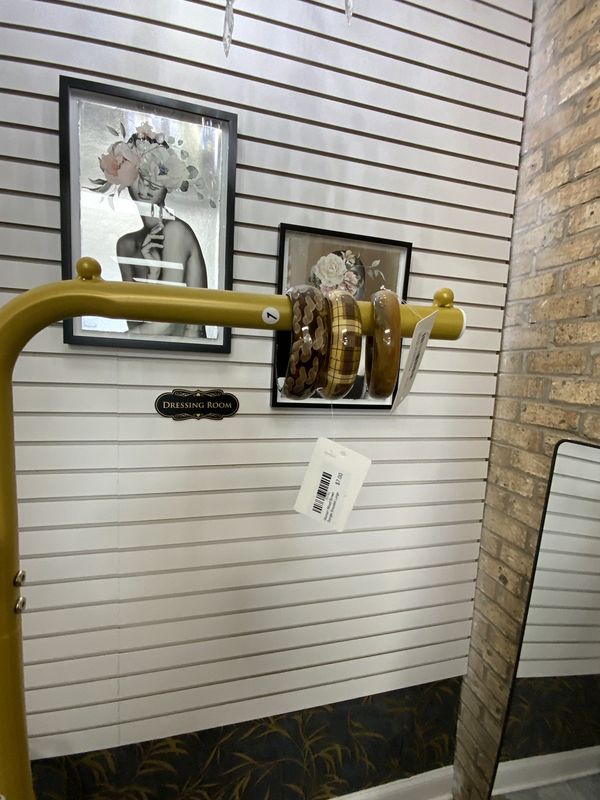 Woman Wood Brown Bangle Bracelet Large