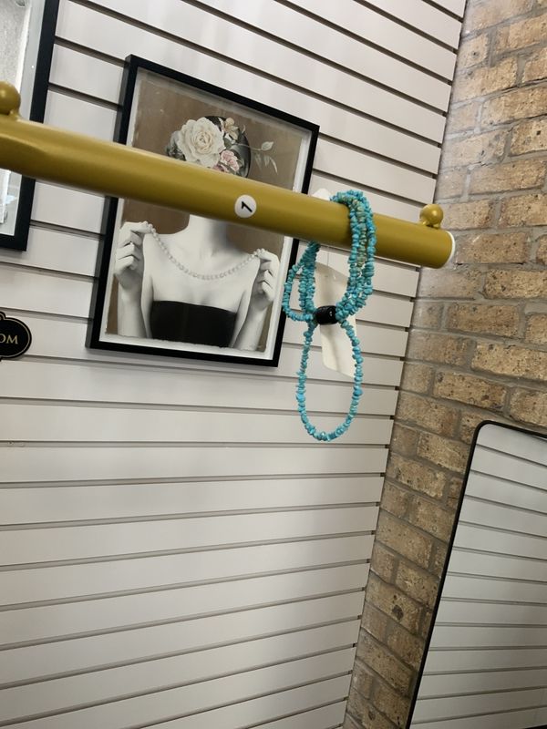 Woman  5mm Genuine Natural Turquoise Like Magnesite Bracelet