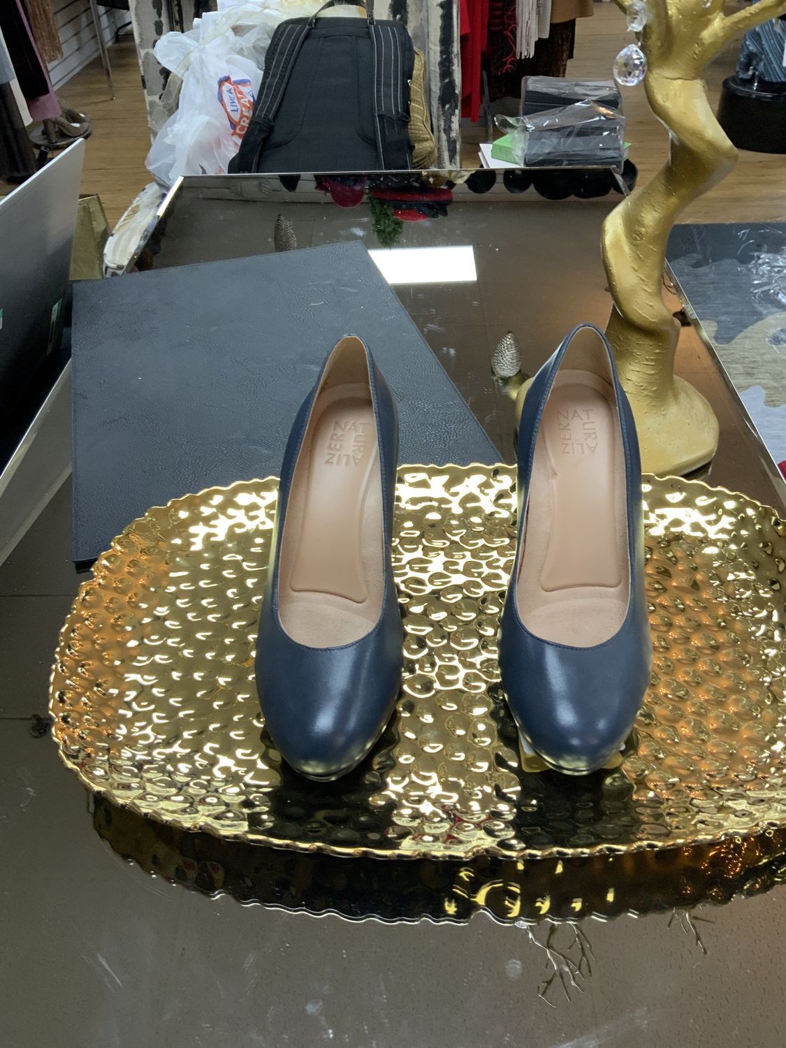 Woman Shoes Blue Pumps Naturalizer Size 8.5