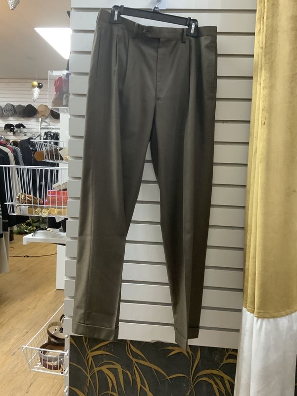 Men Gray Pants Size 34x32L