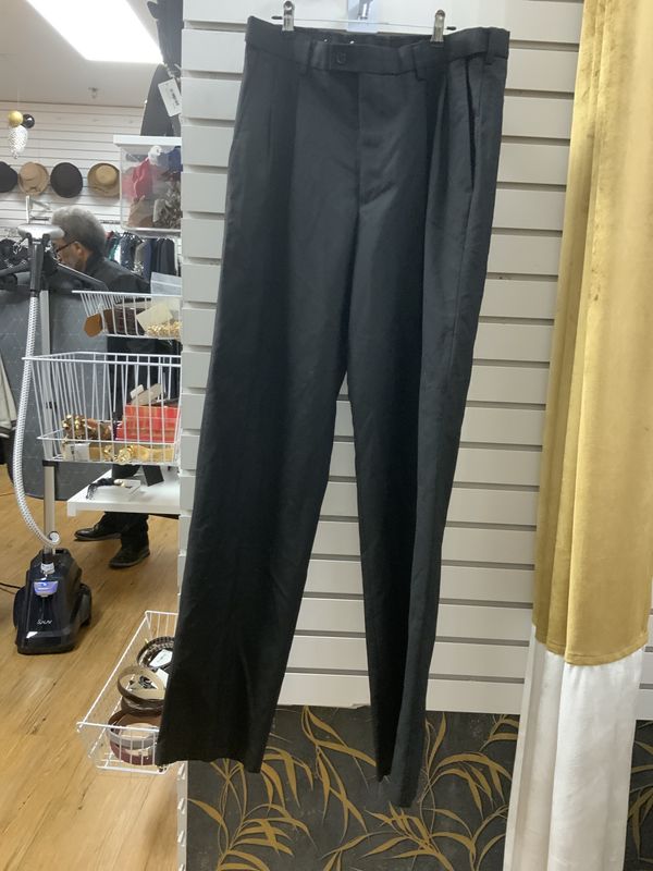 Men Dress Pants Size: 34 R Black Uniform Group