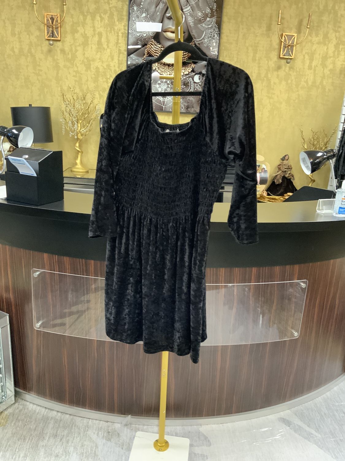 Woman Velvet Dress Size 14